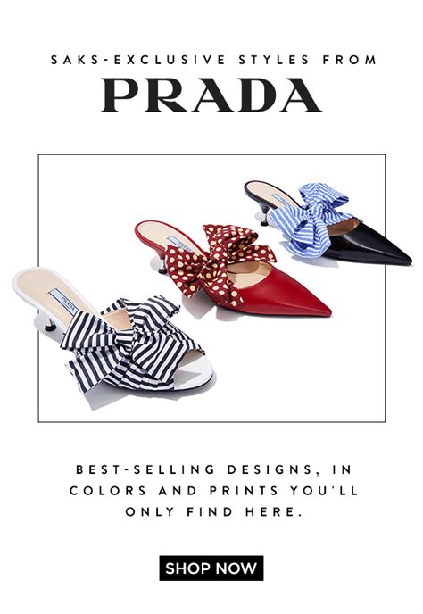 saks prada sale shoes